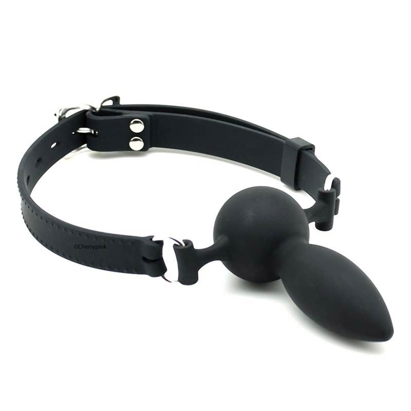 (image for) Silicone Strap Ball Gag