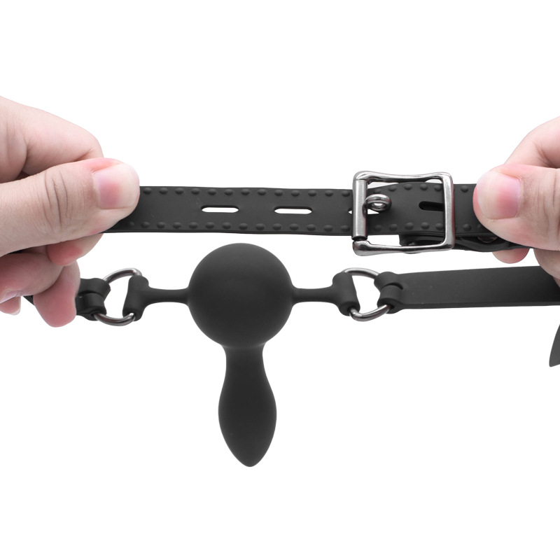 (image for) Silicone Strap Ball Gag