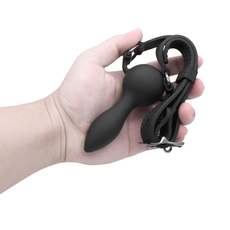 (image for) Silicone Strap Ball Gag