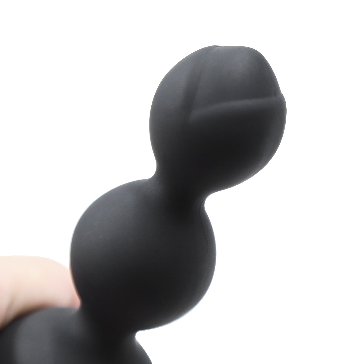 (image for) Silicone Strap Beads Ball Gag