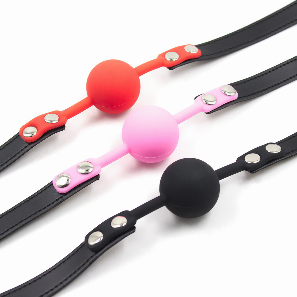 (image for) Bondage Boutique Intermediate Silicone Ball Gag