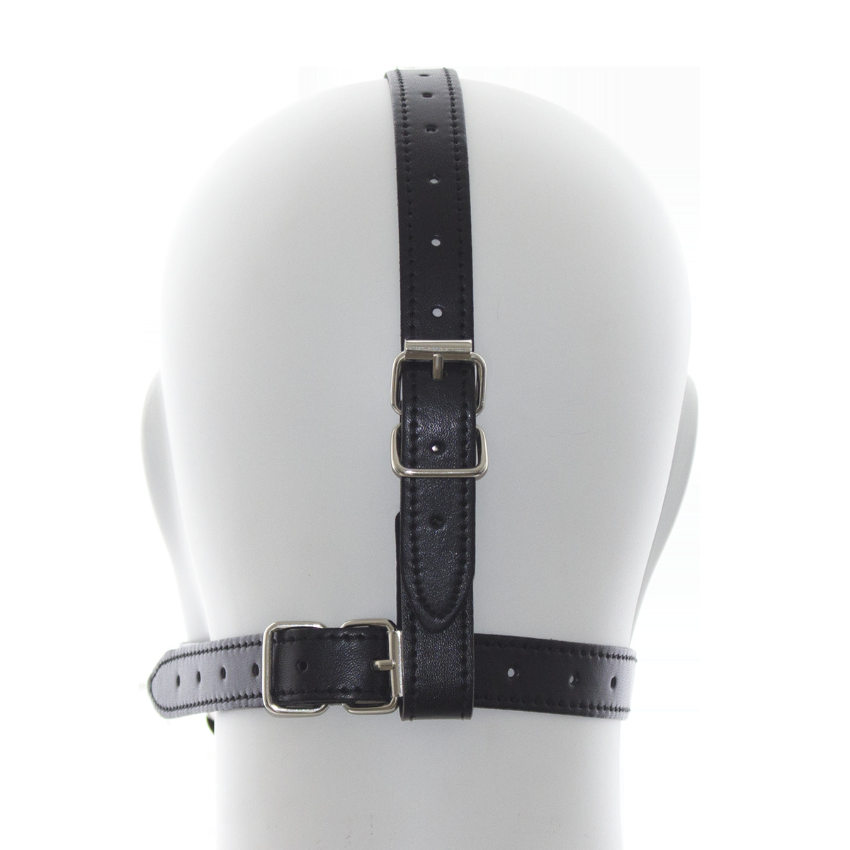 (image for) Premium Hush Silicone Ball Gag Harness