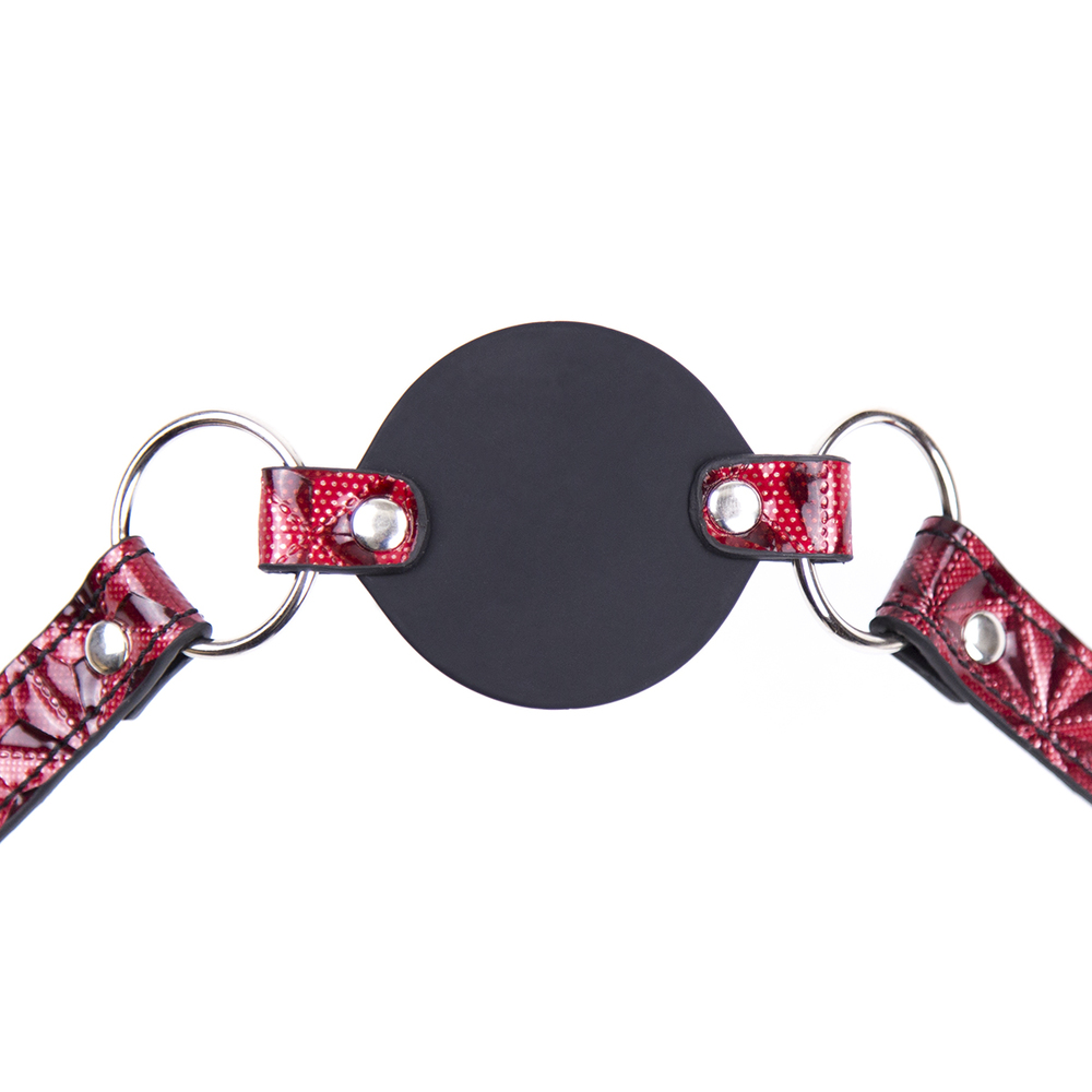 (image for) Diamond Strap Silicone Penis Gag