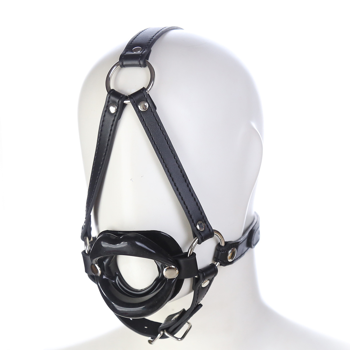 (image for) Lips Gag With Heard Harness