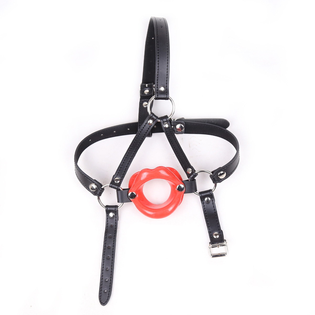(image for) Lips Gag With Heard Harness