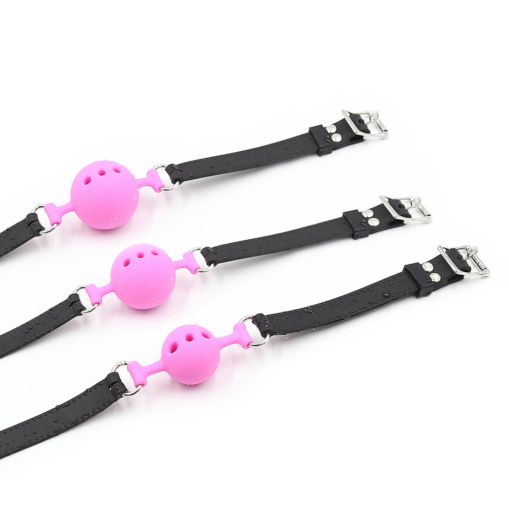 (image for) Full Silicone Breathable Ball Gag