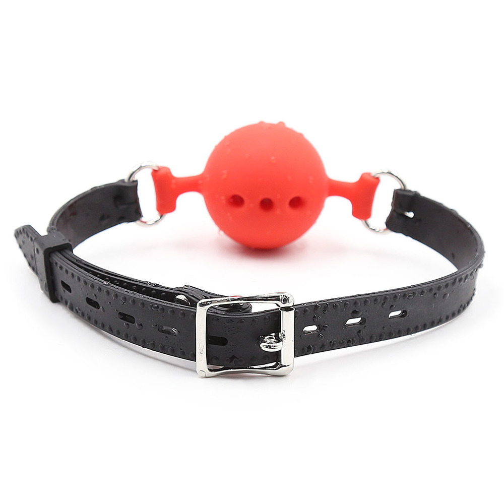 (image for) Full Silicone Breathable Ball Gag