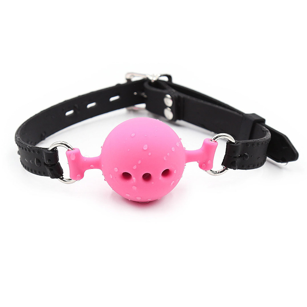 (image for) Full Silicone Breathable Ball Gag