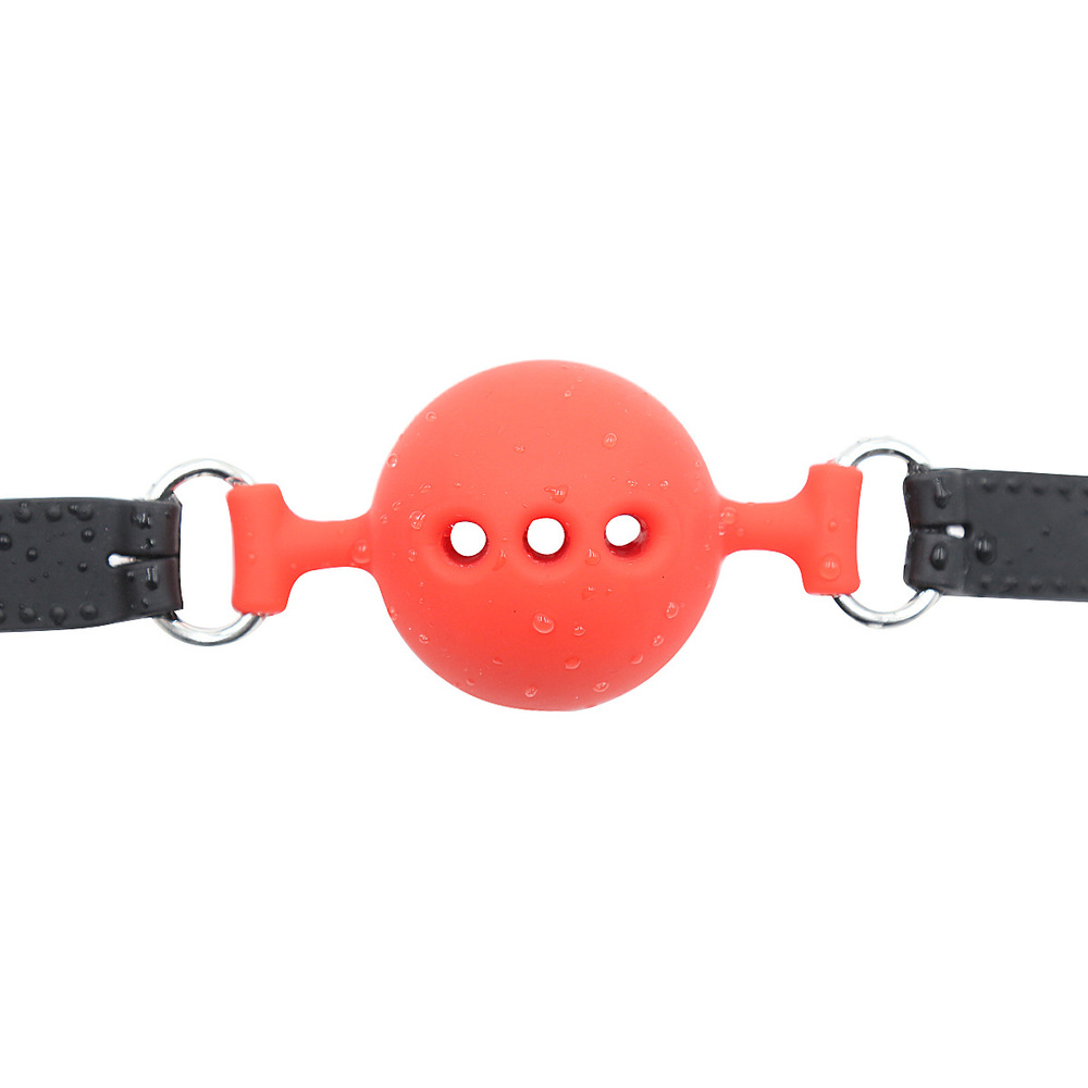 (image for) Full Silicone Breathable Ball Gag