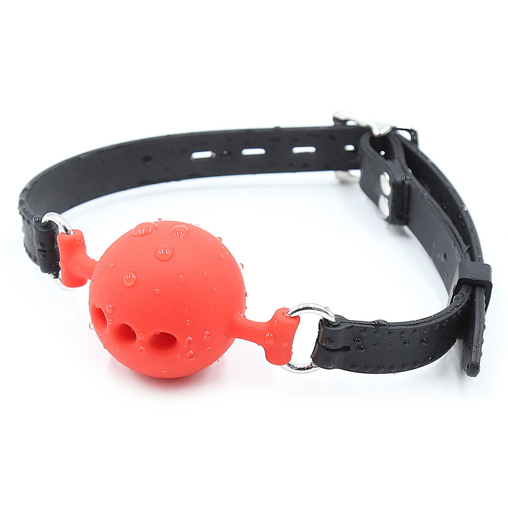 (image for) Full Silicone Breathable Ball Gag
