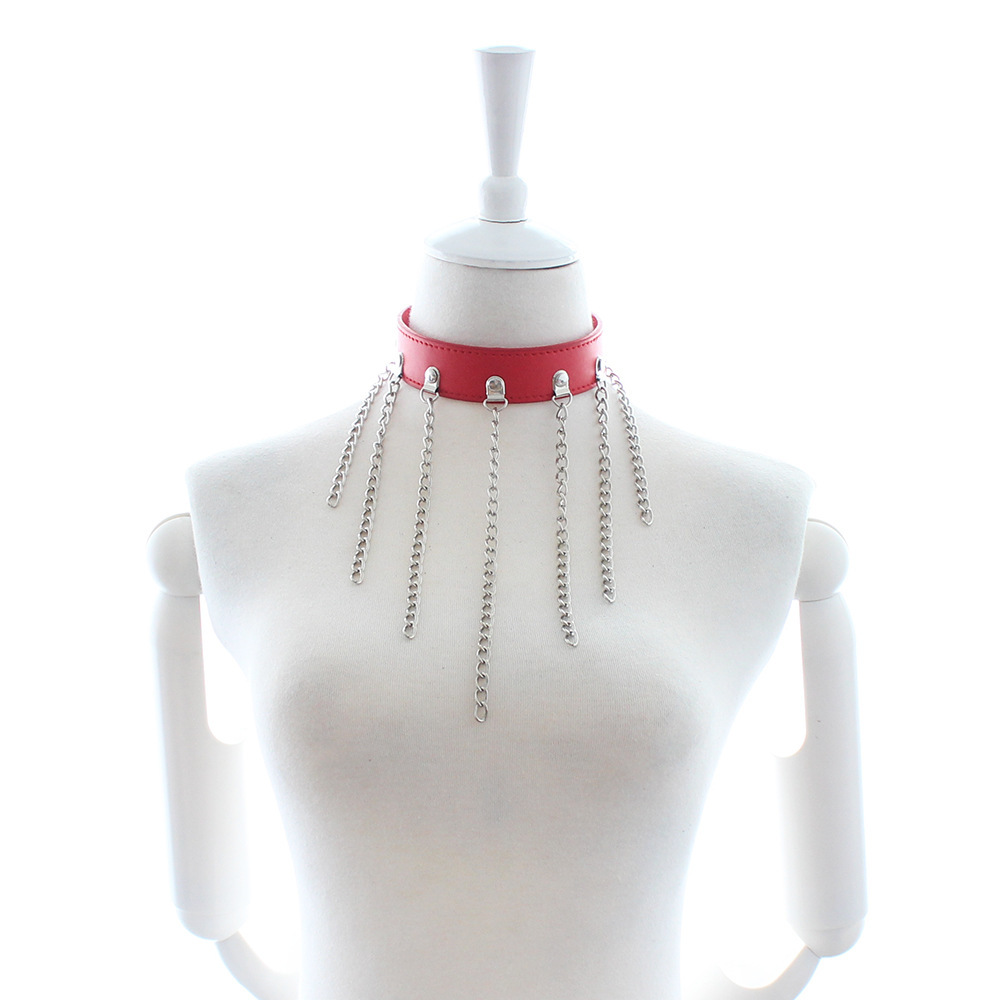 (image for) Neck Collar with Tail Chains