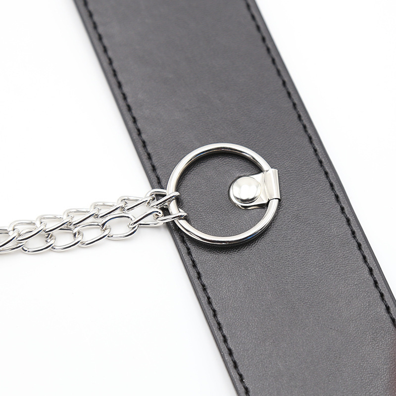 (image for) Nipple Clamp with Leather Neck Collar