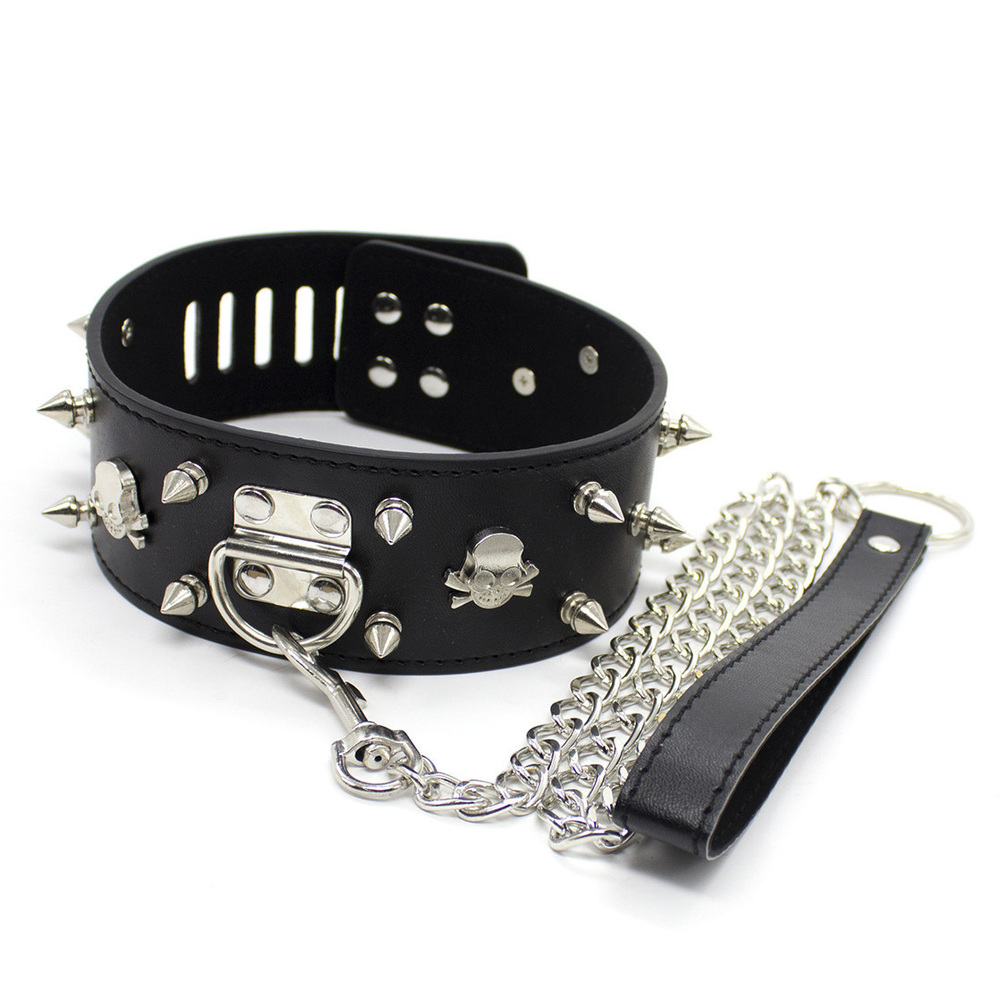 (image for) Collar Lockable With Full Spikes