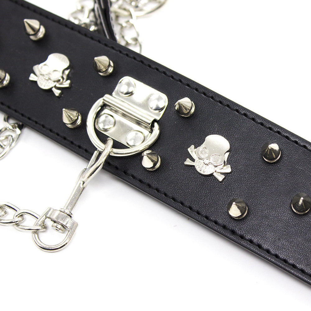 (image for) Collar Lockable With Full Spikes