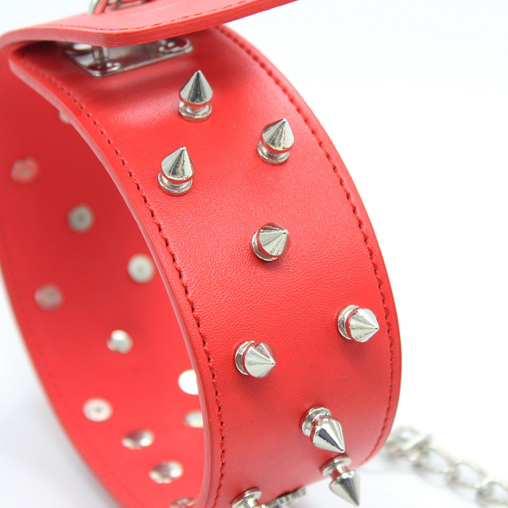 (image for) Collar Lockable With Full Spikes