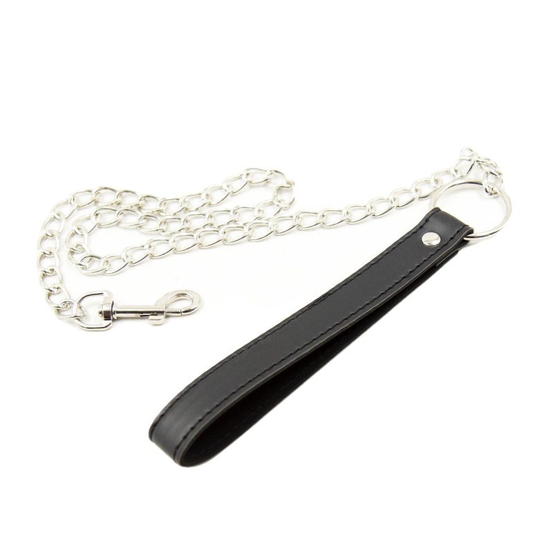 (image for) Thick Black And Red Bondage Collar
