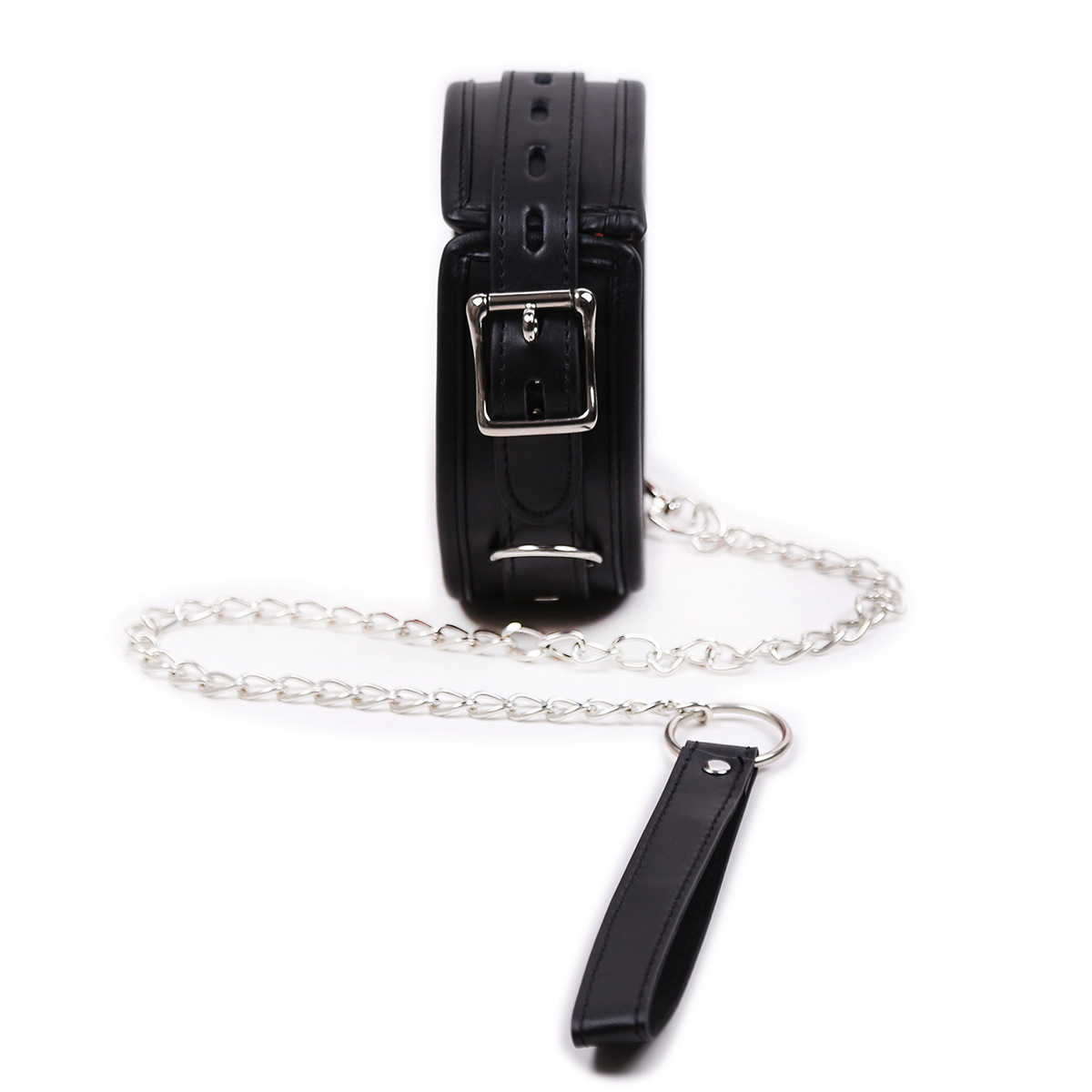 (image for) Black Binding Red Lined Neck Collar