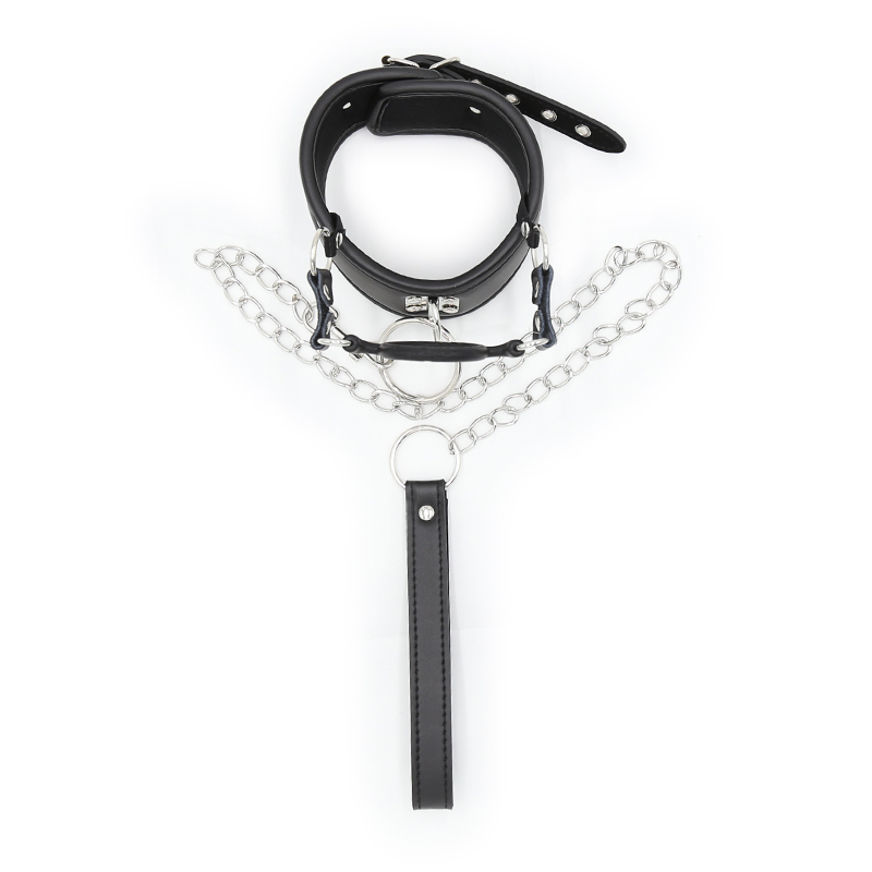 (image for) Collar With Silicone Gag Ring