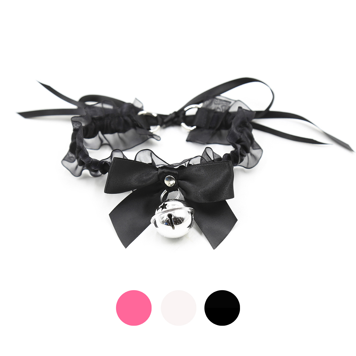 Lace Collar With Bell