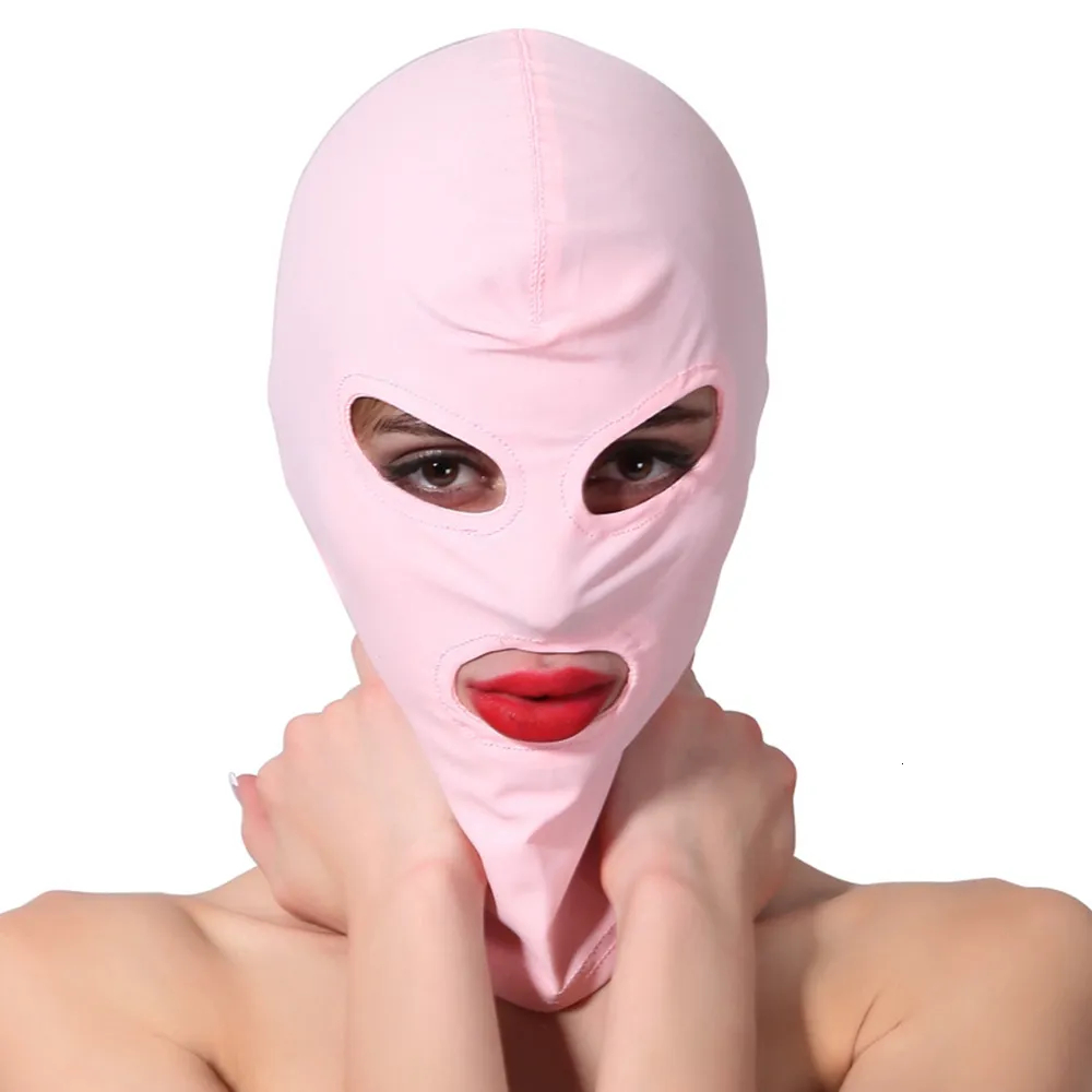 (image for) Fetish Fantasy Spandex 3 Hole Hood