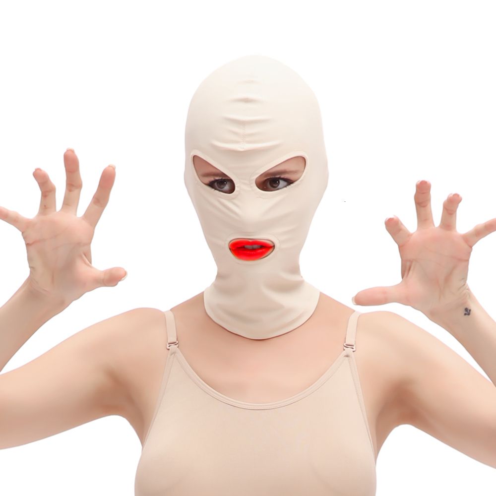 (image for) Fetish Fantasy Spandex 3 Hole Hood
