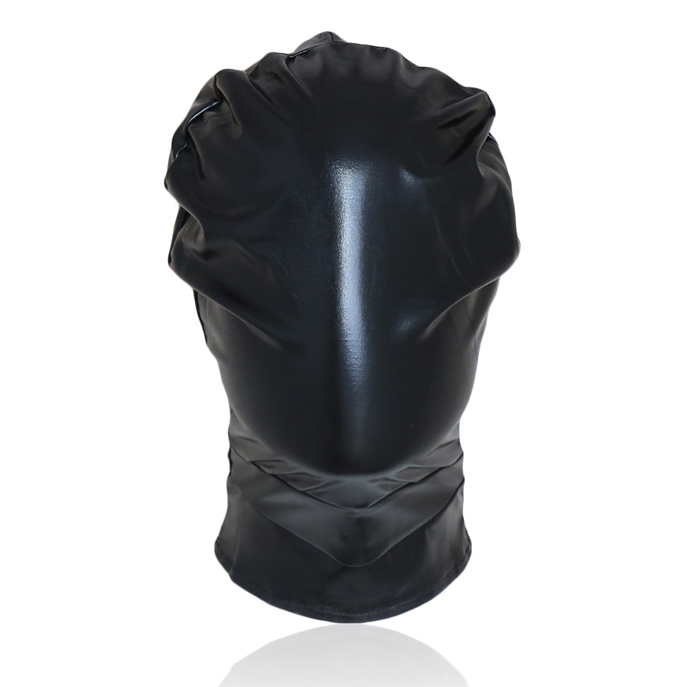 Patent Leather Full Head Hood