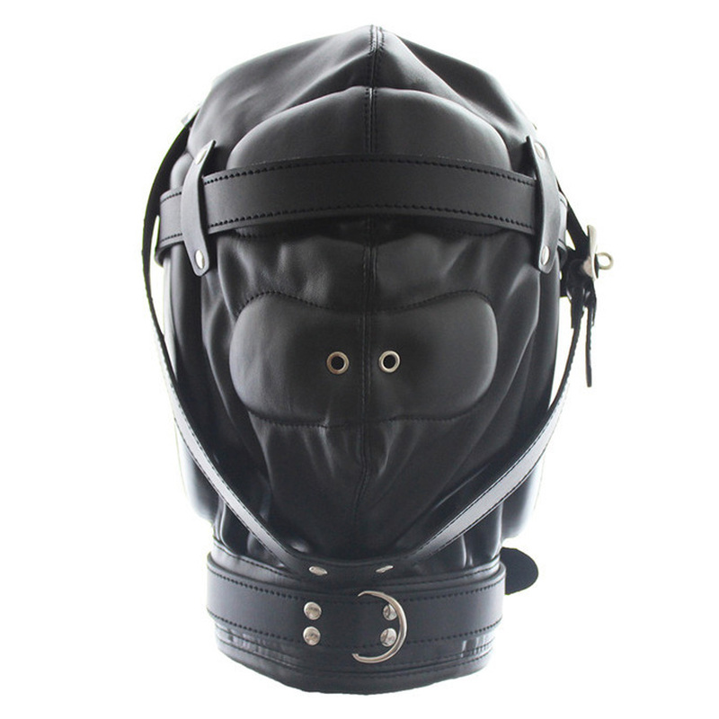 (image for) Premium Total Sensory Deprivation Leather Hood