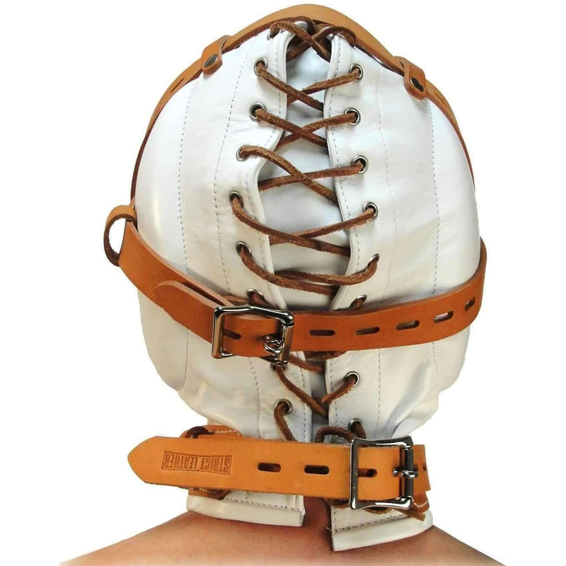 (image for) Medical Fetish Padded Locking Hospital Restraint Hood