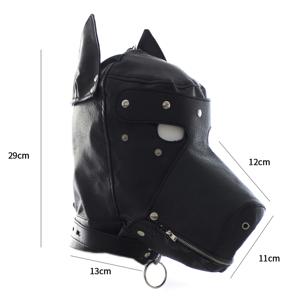 (image for) Dog Hood with Detachable Blindfold