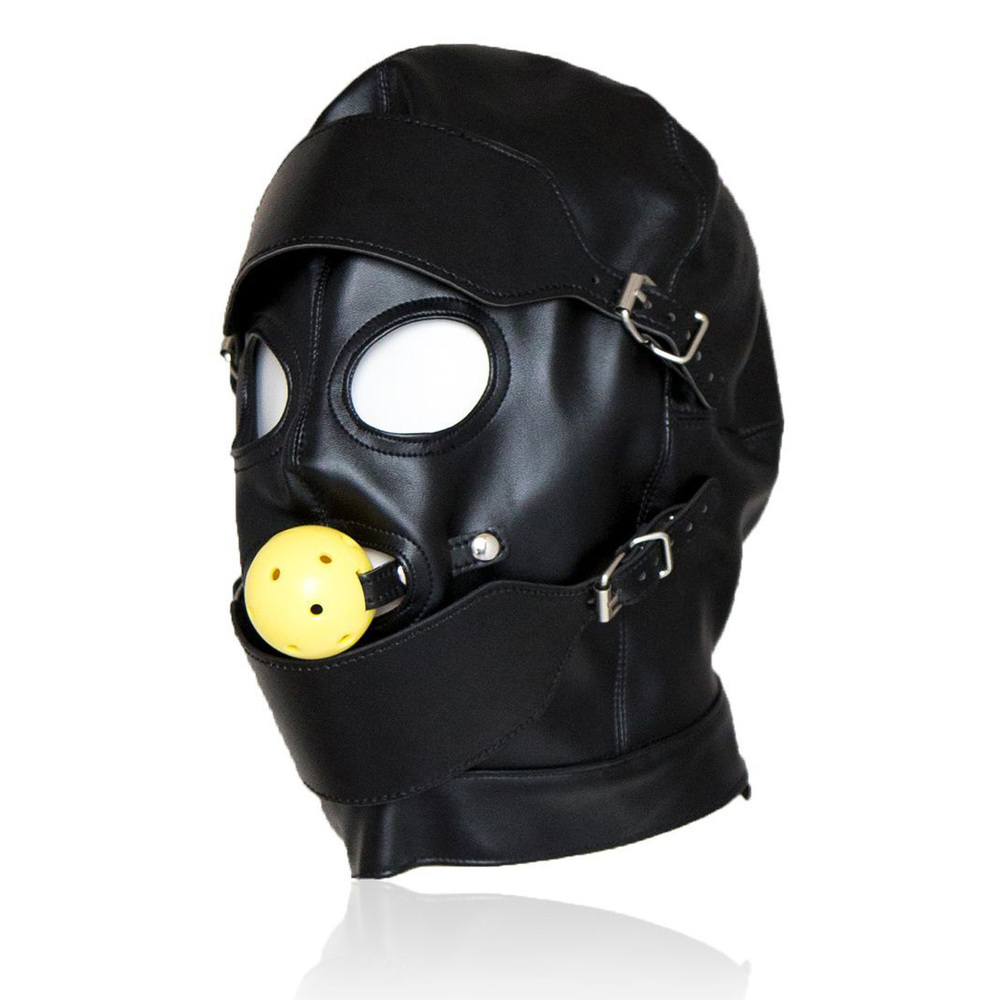 Back Lace Heavy Duty BDSM Hood