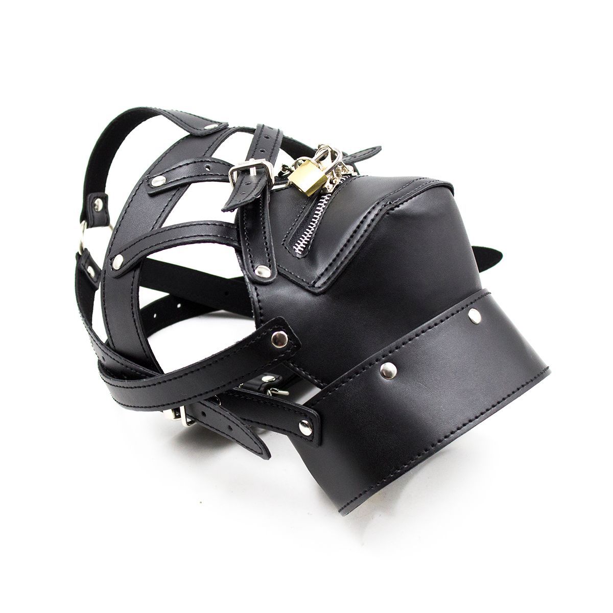 (image for) Strict PVC Zipper Harness Hood
