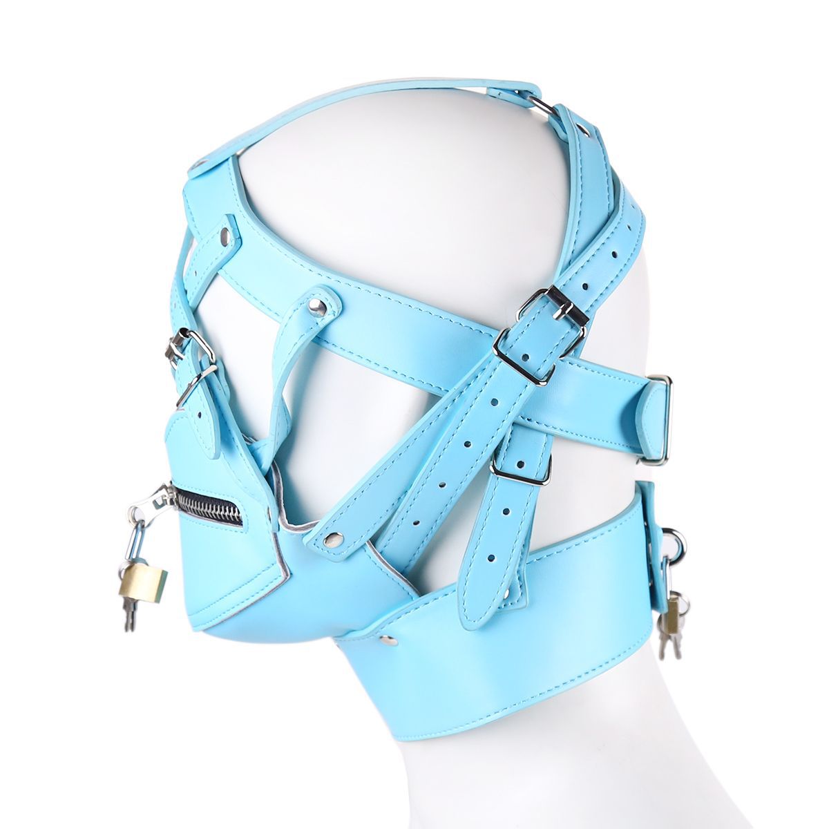 (image for) Strict PVC Zipper Harness Hood