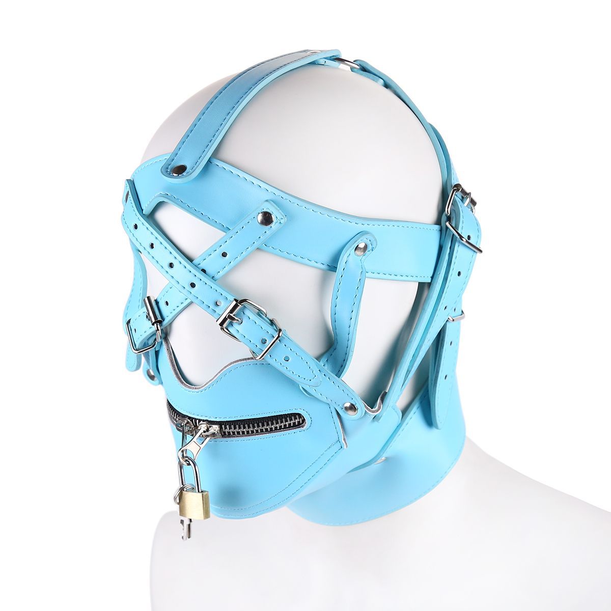 (image for) Strict PVC Zipper Harness Hood
