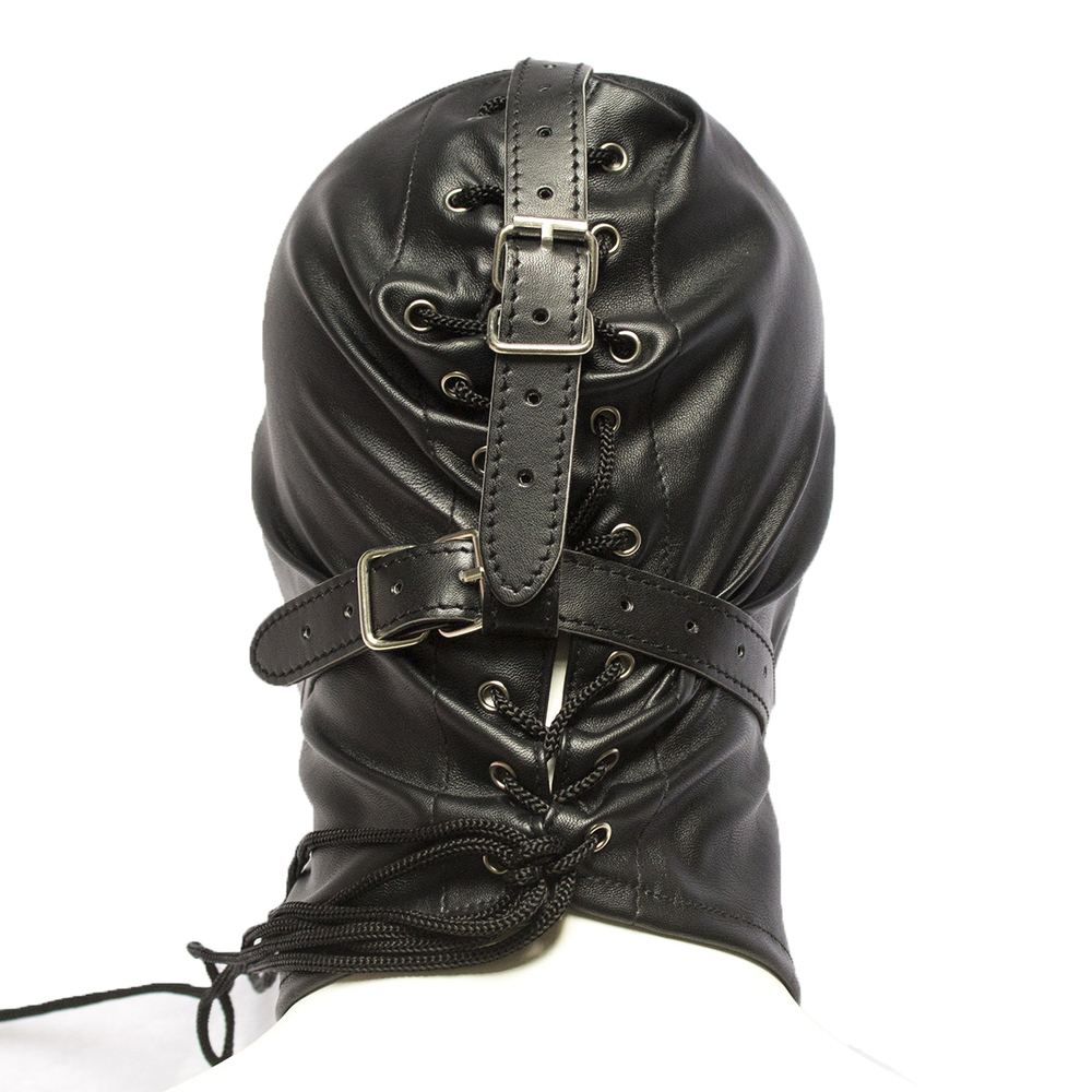 (image for) Full Head Hood With Mouth Gag