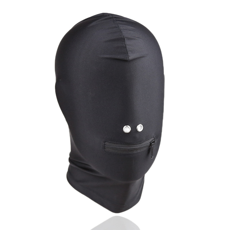 (image for) Fetish Fantasy Spandex Zipper Mouth Hood