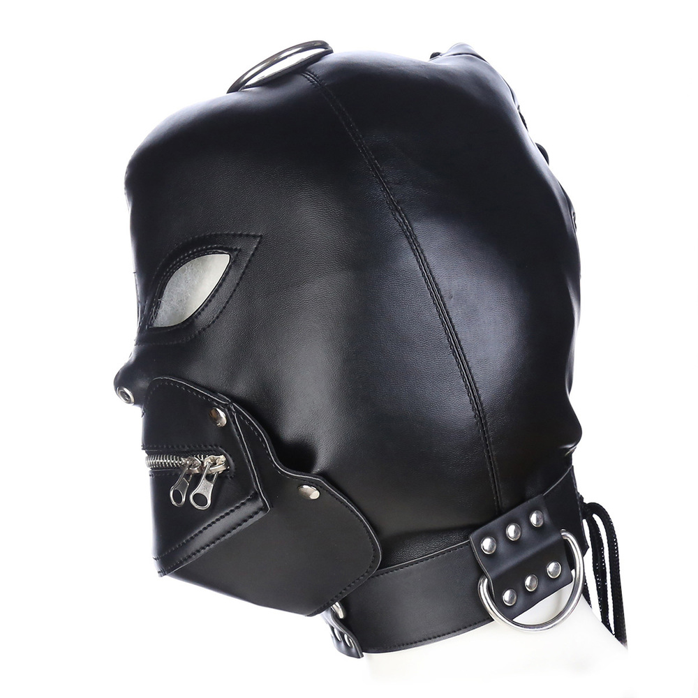 (image for) Zipper Mouth Bondage Hood