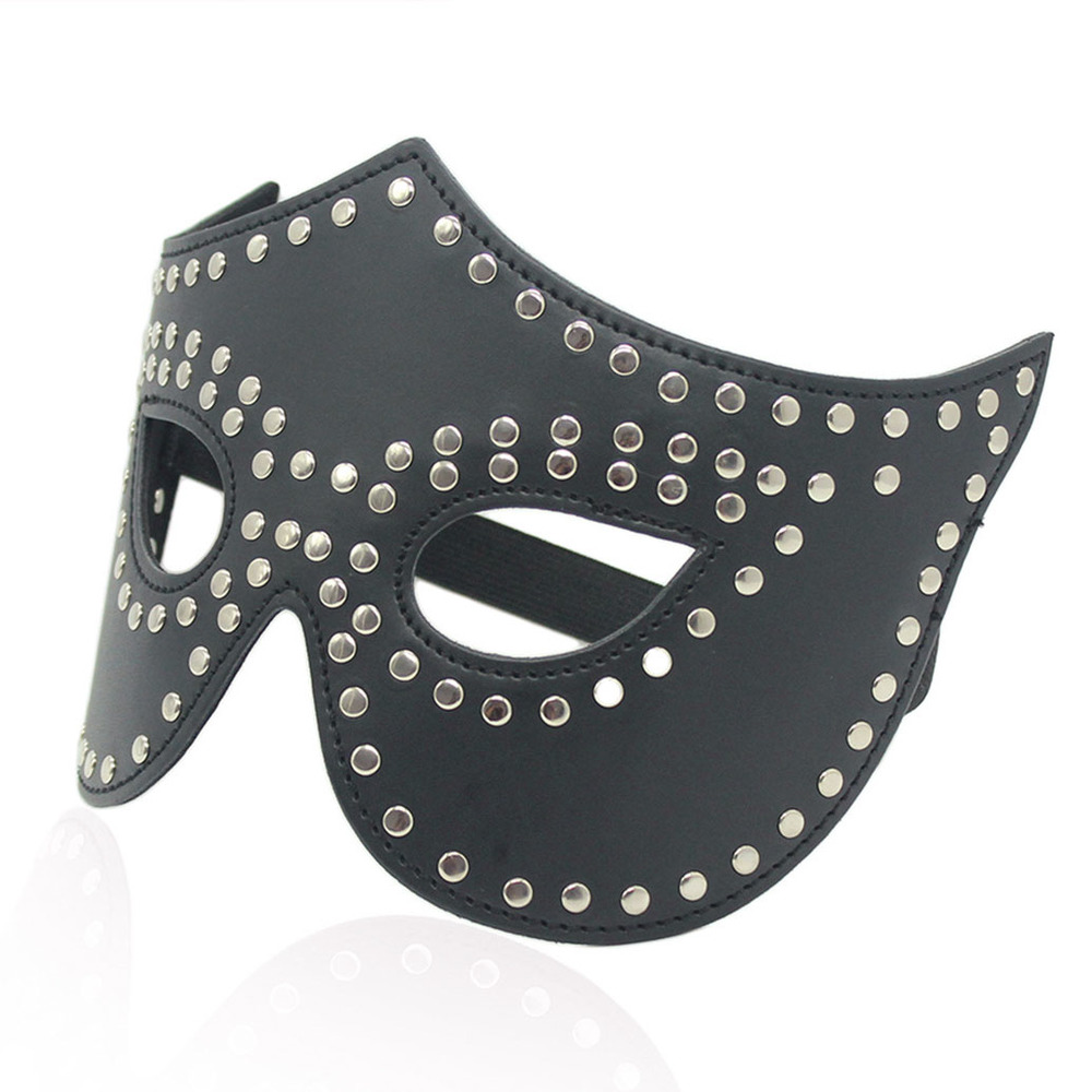 (image for) Eye Mask with Rivets Detail