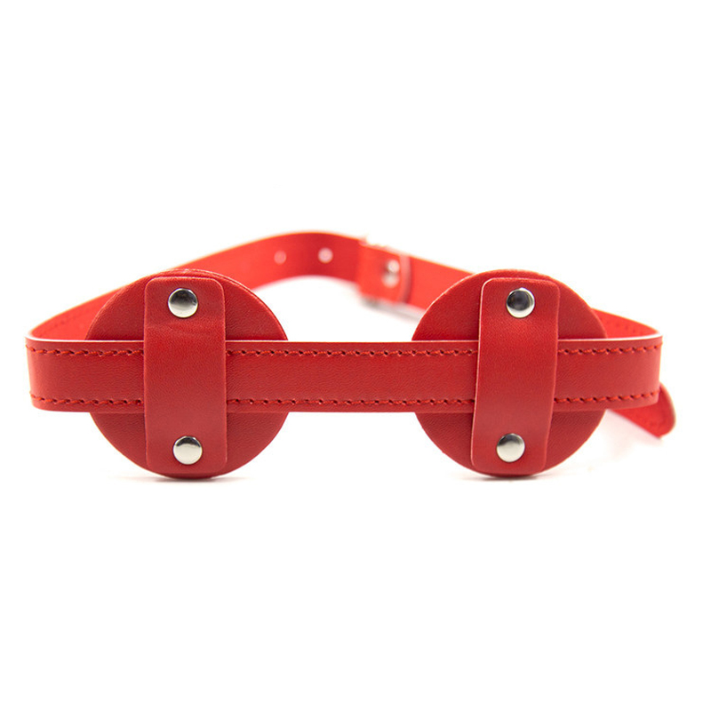 (image for) Leather Full Eye Blindfold