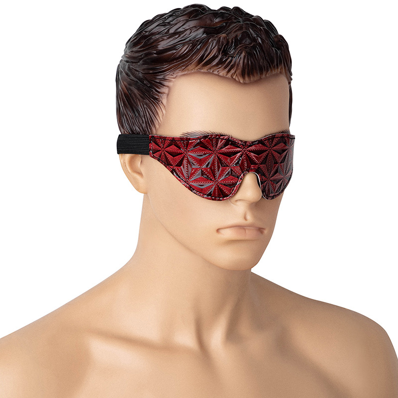 (image for) Diamond Patterned Sinful Blindfold