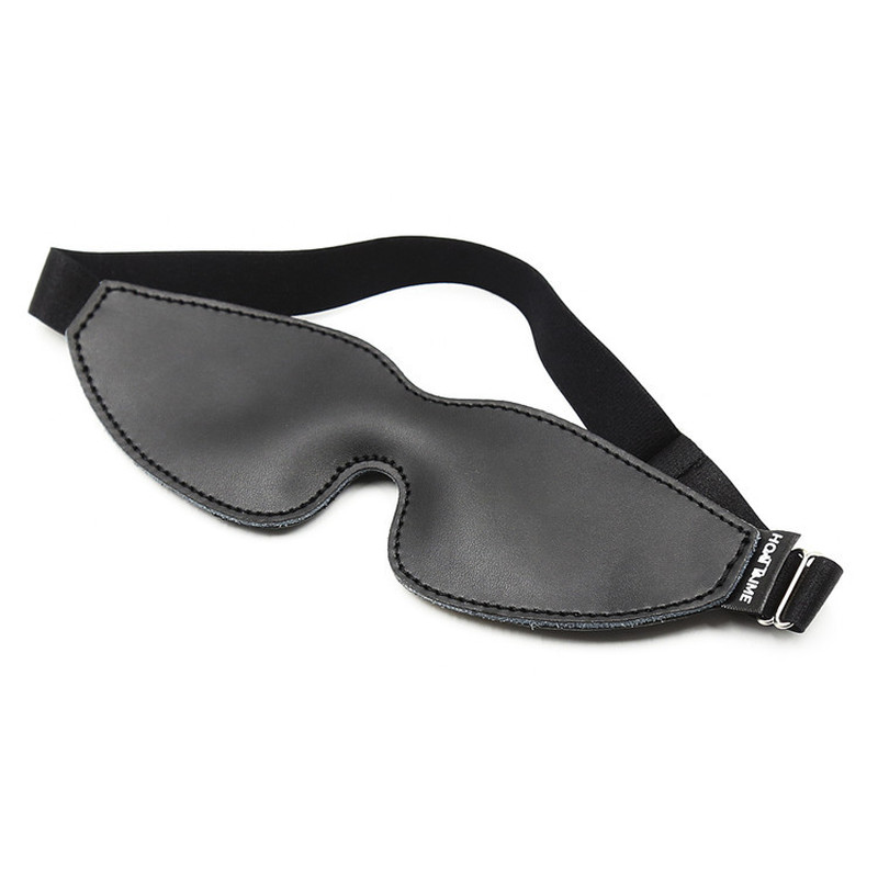 (image for) Real Leather Thicken Blindfold