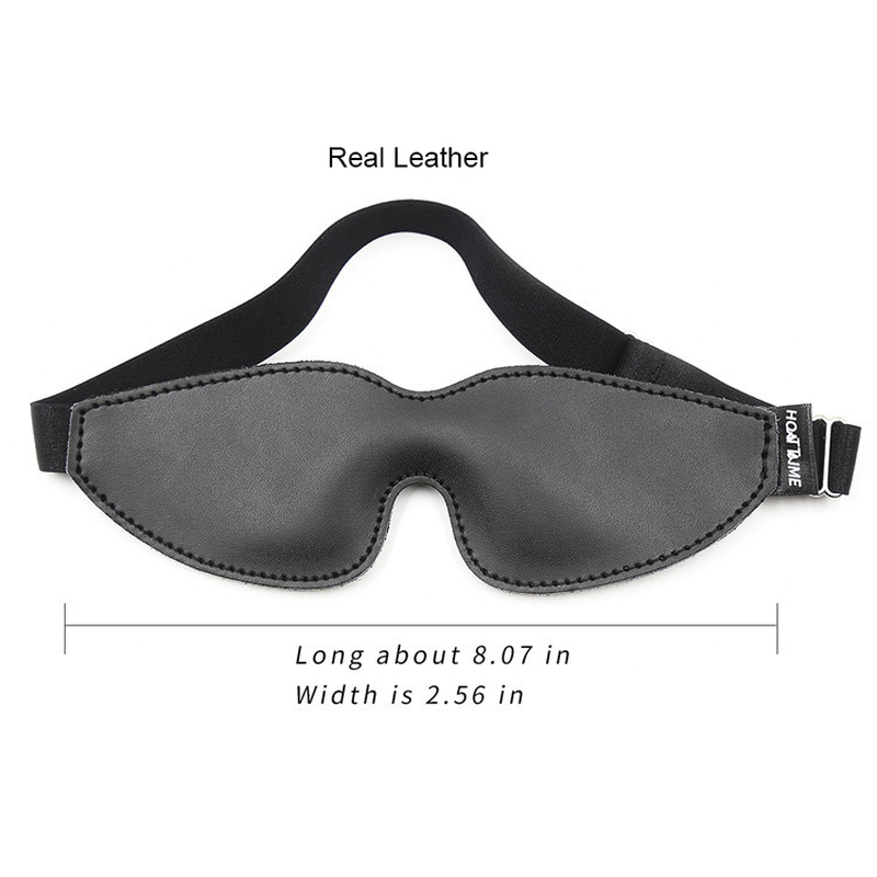 (image for) Real Leather Thicken Blindfold