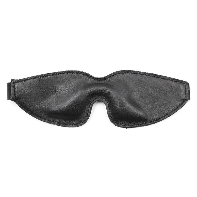 (image for) Real Leather Thicken Blindfold