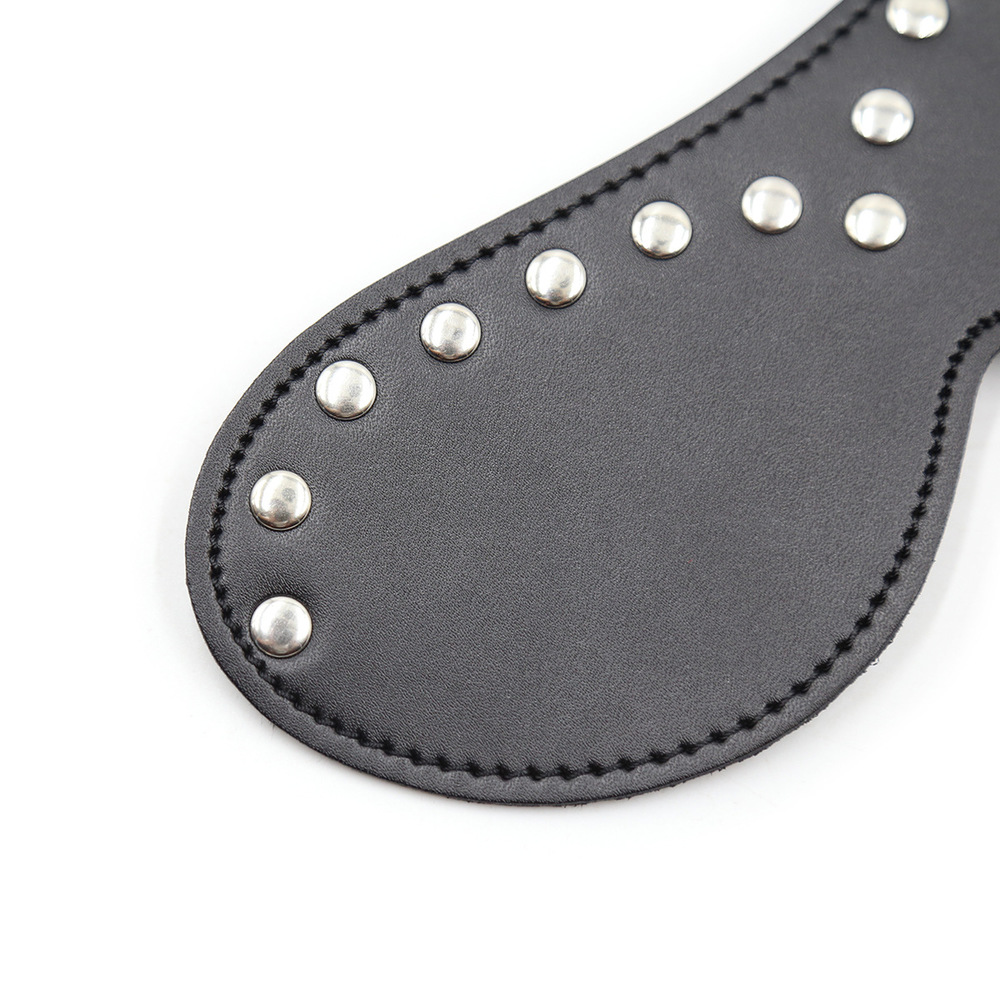 (image for) Black Leather Blindfold Mask