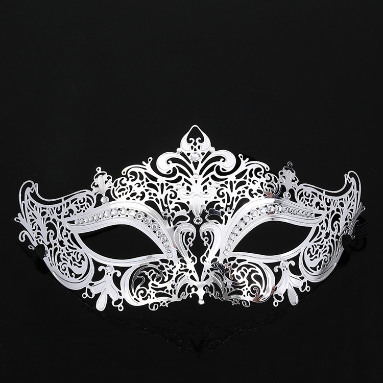 (image for) Diamante Metal Mask - Silver