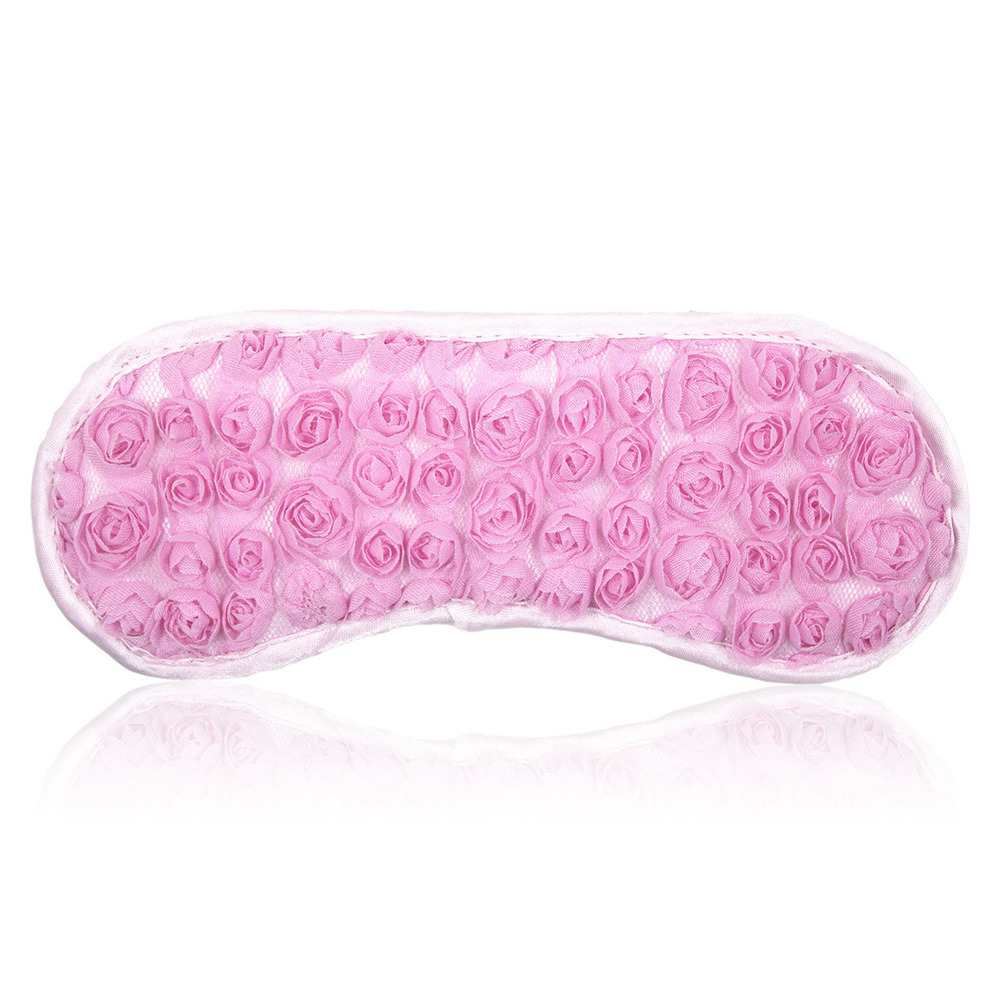 (image for) Blindfold with Flower Detail - Elastic Band