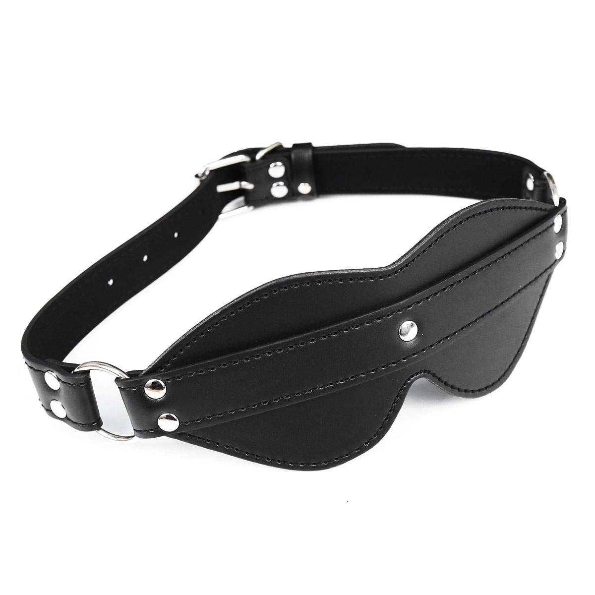 (image for) Cingulum Stud Fancy Blindfold with D Ring
