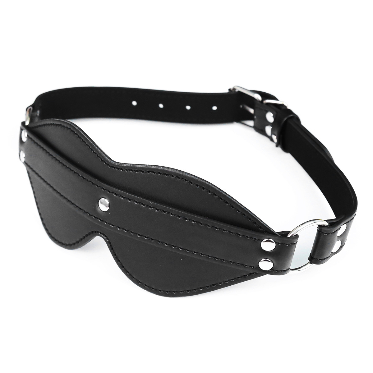 (image for) Cingulum Stud Fancy Blindfold with D Ring