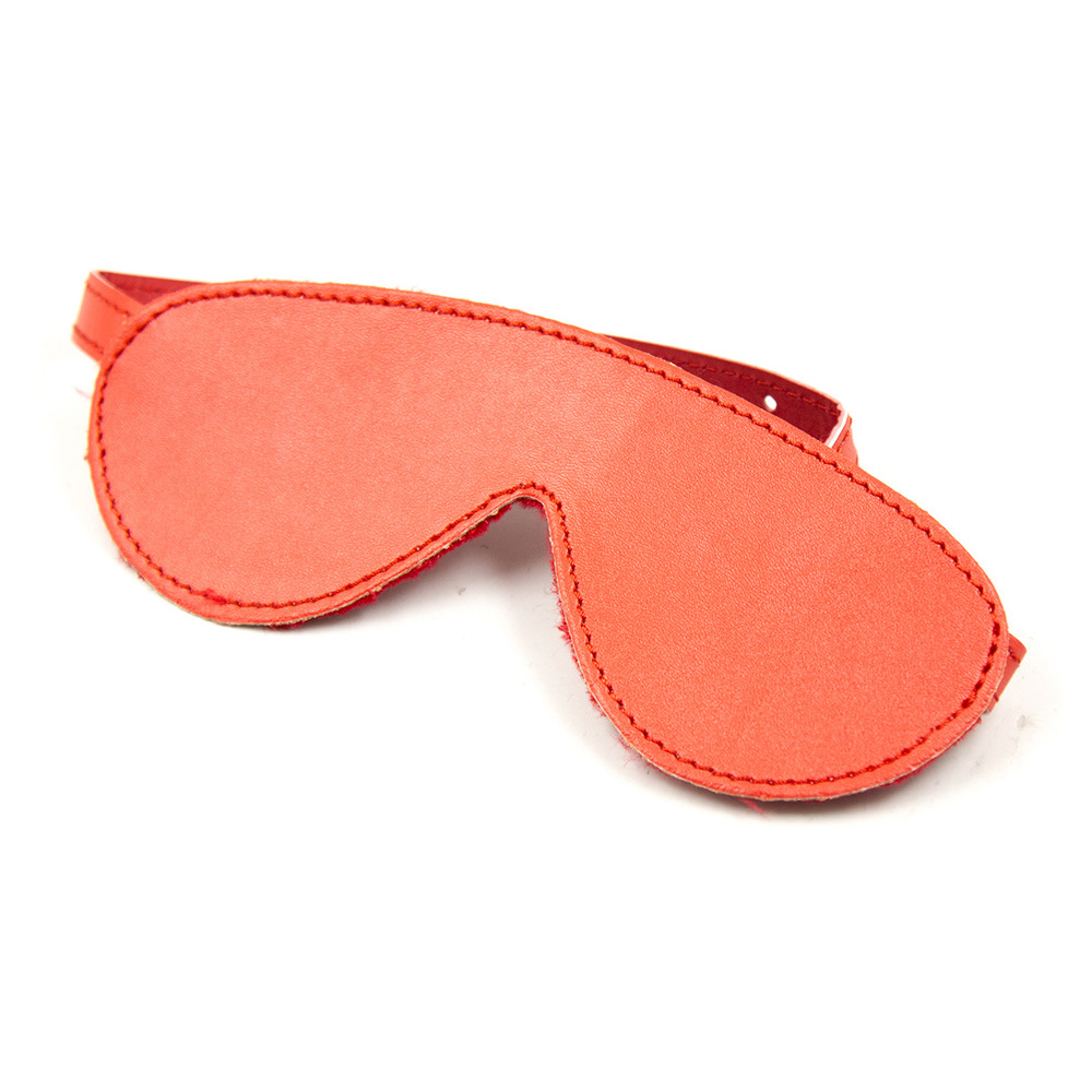 (image for) Buckle Belt Fancy Blindfold - Plush