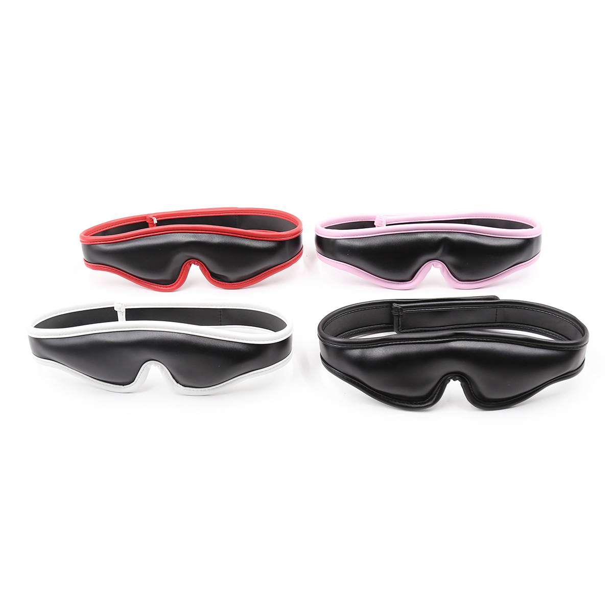 Leather Blindfold with Velcro Closure
