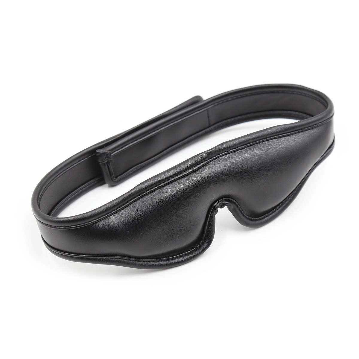 (image for) Leather Blindfold with Velcro Closure